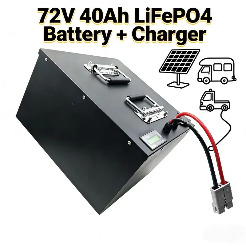 Pacco batteria LiFePO4 24S 72V - 72V 40Ah Lifepo4 Battery Pack recensione e prezzo