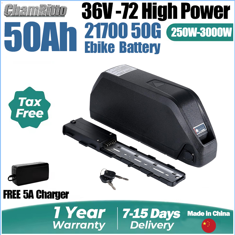Batteria per Bici Elettrica 48 - 60V 50Ah Electric Scooter Battery recensione e prezzo